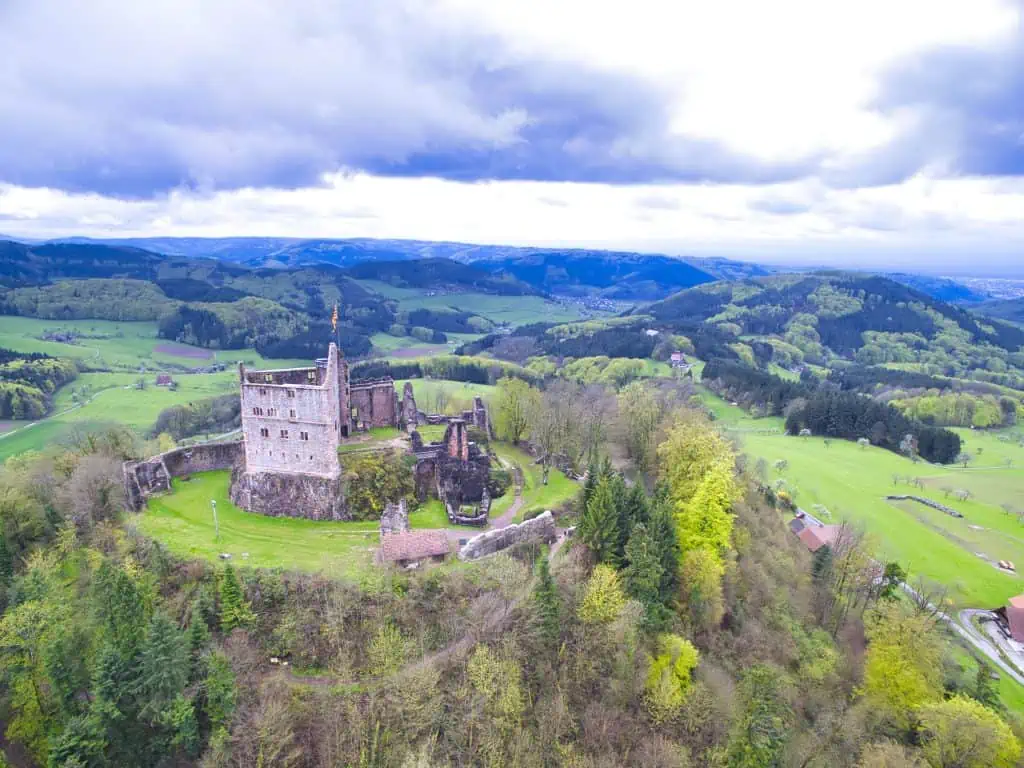 Der Geroldsecker Burgpfad 1 Burg Hohengeroldseck